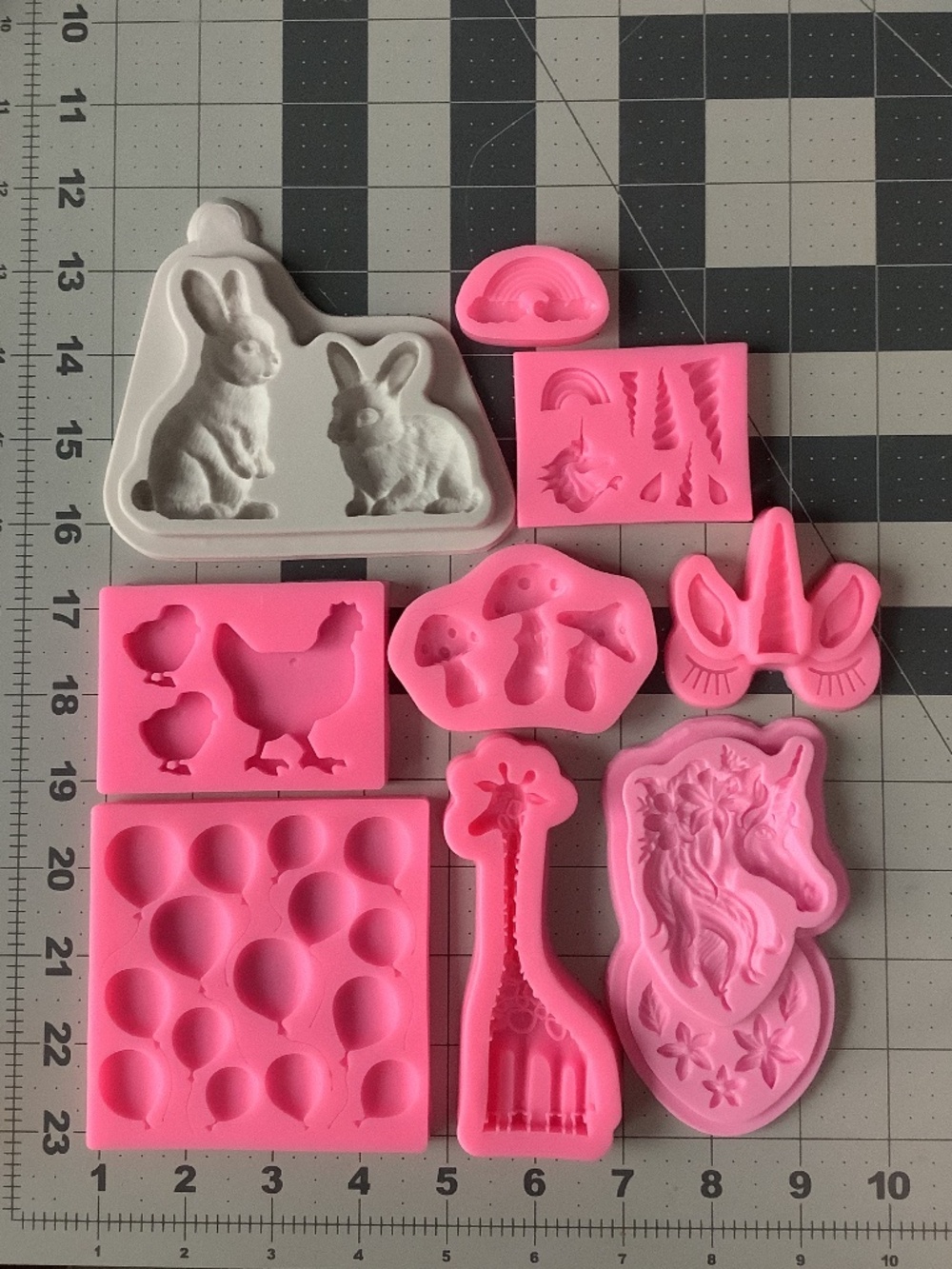 Hamily Silicone Mold Set (9pcs)